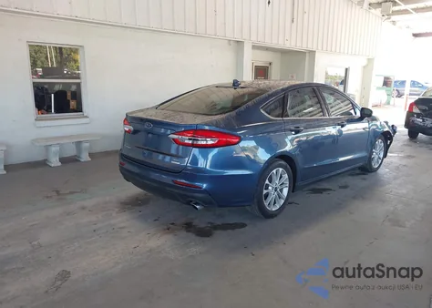 2019 Ford Fusion Se из США, поврежденный, VIN 3FA6P0HD9KR146113